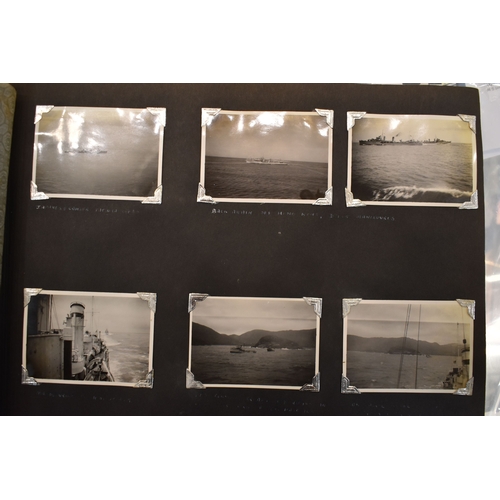 31 - A photograph album of naval photographs taken from the late 1930s and during the early stages of WWI... 