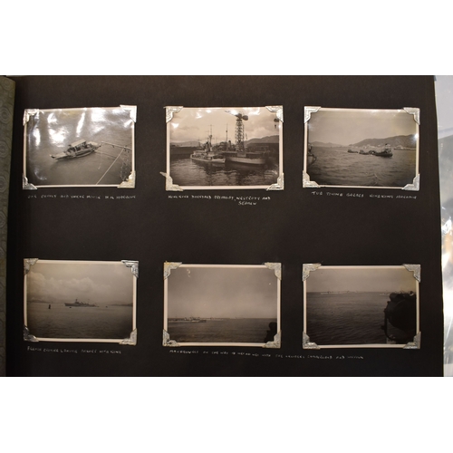 31 - A photograph album of naval photographs taken from the late 1930s and during the early stages of WWI... 