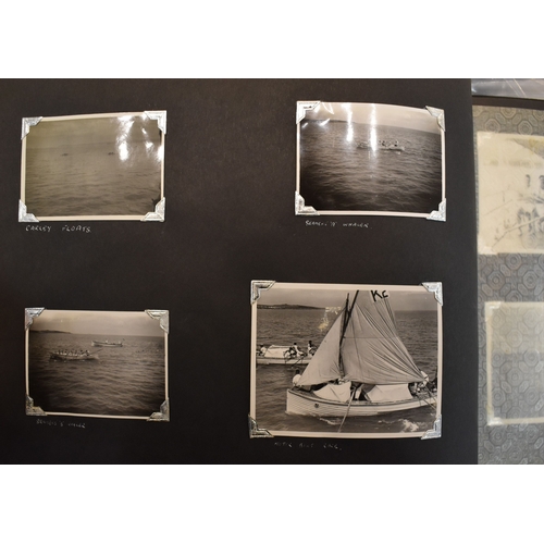 31 - A photograph album of naval photographs taken from the late 1930s and during the early stages of WWI... 