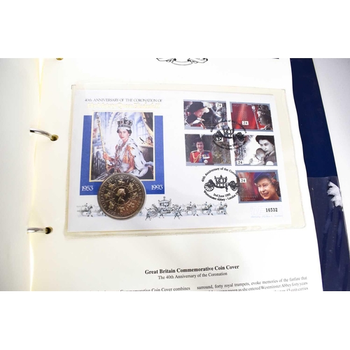 345 - Westminster Coin Collection, The 40th Anniversary of Her Majesty Queen Elizabeth II, commemorative c... 