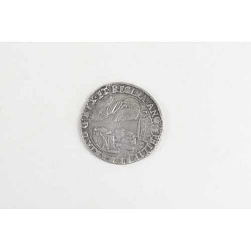 352 - A Philip and Mary (1554-1558), silver shilling, English titles, dated 1555.