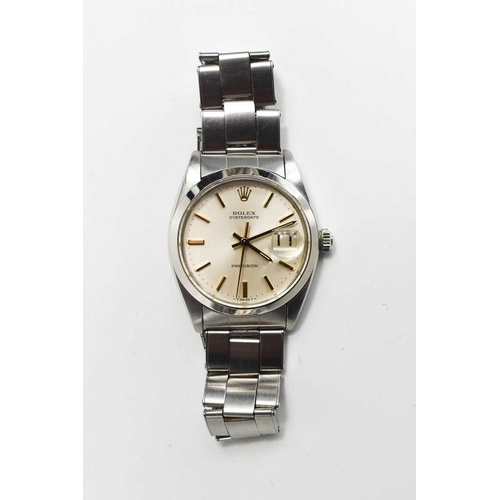 373 - A gentleman's Rolex Oysterdate Perpetual wristwatch, the signed dial with baton markers and minute t... 