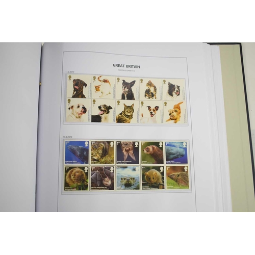 140 - Six Stanley Gibbons albums of Queen Elizabeth II stamps with commemorative and other contents, the s... 