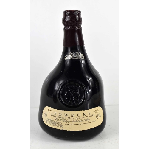 153 - A bottle of Bowmore 1779-1979 Bicentenary single malt Scotch whisky, 43%, 75cl, with relevant paperw... 