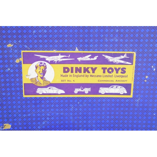 14 - A boxed Dinky toys Commercial aircraft set No 4