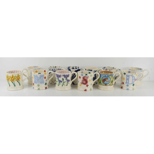 A selection of twelve Emma Bridgewater mugs, of various design