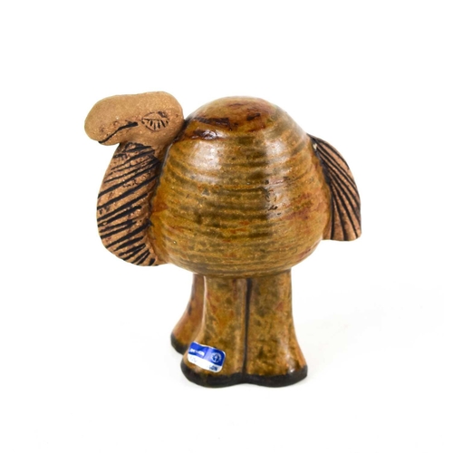 39 - A Lisa Larsson for Gustavsberg Pottery camel, 11cm high.