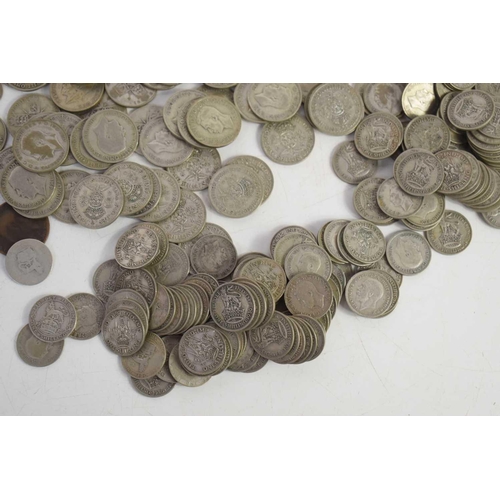 146 - A large quantity of mostly 20th century coins including a substantial number of post 1920, pre 1947 ... 