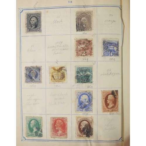 159 - Three stamp albums of British and worldwide stamps to include Victorian stamps of the British Empire... 