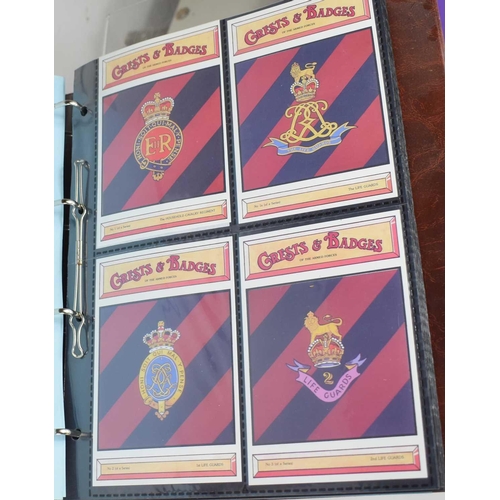 20 - A group of military related items to include a Royal Engineers wooden cigarette box dated 1944, vari... 