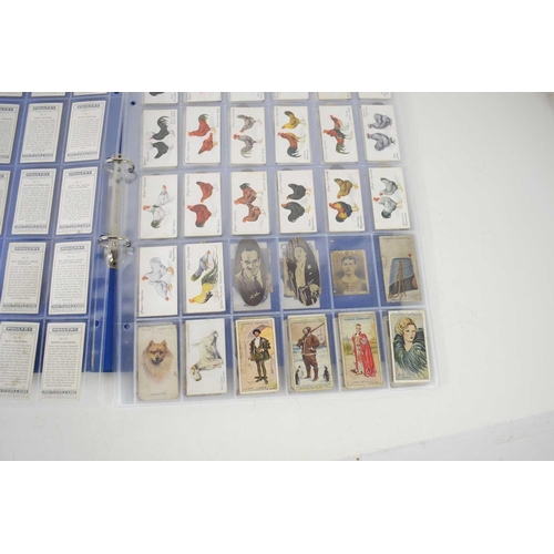 238 - Two albums of cigarette cards to include Carreras film stars, Pinnace footballers, John Player Army,... 