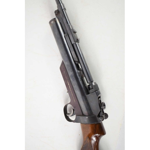 85 - A Webley Service Air Rifle Mark II, .177 calibre, with a 64cm barrel, marked to the side 'Webley Ser... 