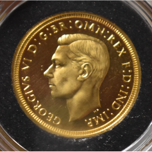 141 - The King George VI Proof Quality Gold Half Sovereign of 1937 proof, The Only Year of Issue, with cer... 