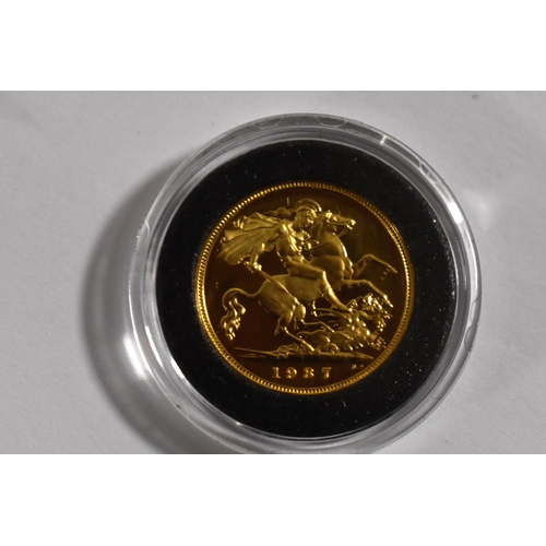 141 - The King George VI Proof Quality Gold Half Sovereign of 1937 proof, The Only Year of Issue, with cer... 