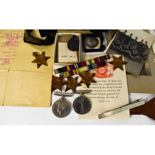 236 - A group of WWII medals awarded to Leading Seaman Earnest Dalby including 1939-1945 Star, Atlantic St... 