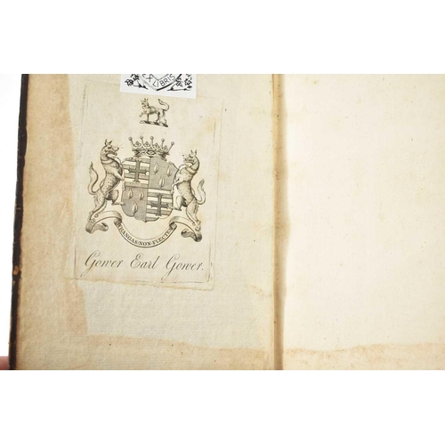 333 - Richard Rawlinson, A New Method of Studying History, printed 1728, paper label attached inside for G... 