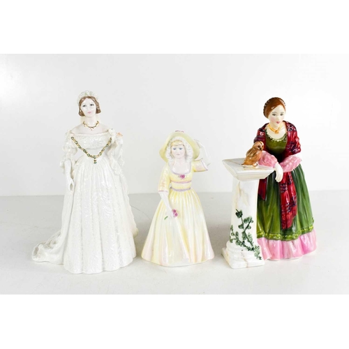 144 - A Coalport figurine of Queen Victorian, by John Bromley and Shirley Curzon, limited edition 1587/750... 