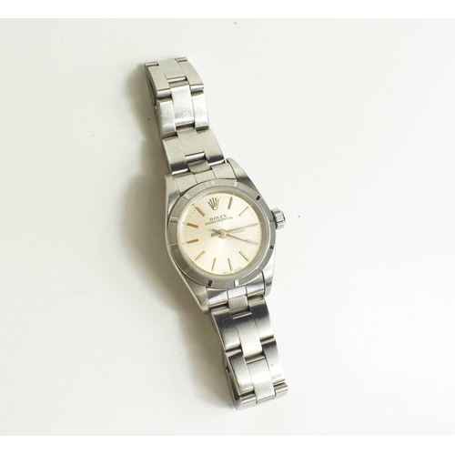 362 - A Rolex Oyster Perpetual Rolex wristwatch, stainless steel, numbered 78240 to the steel strap.