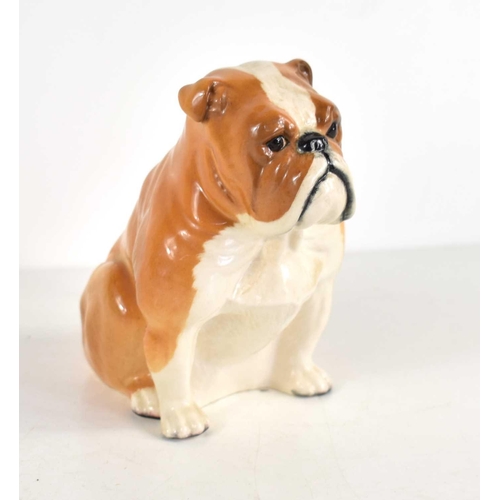 208 - Royal Doulton Bulldog, Special Colourway, model No. DA222, limited edition 56/1000, 13cm high.