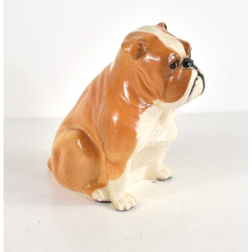 208 - Royal Doulton Bulldog, Special Colourway, model No. DA222, limited edition 56/1000, 13cm high.