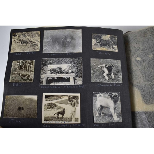 298 - A 1940s photograph album containing photos of King Faroulk presenting the Challenge Cup, Ferusiya Cl... 