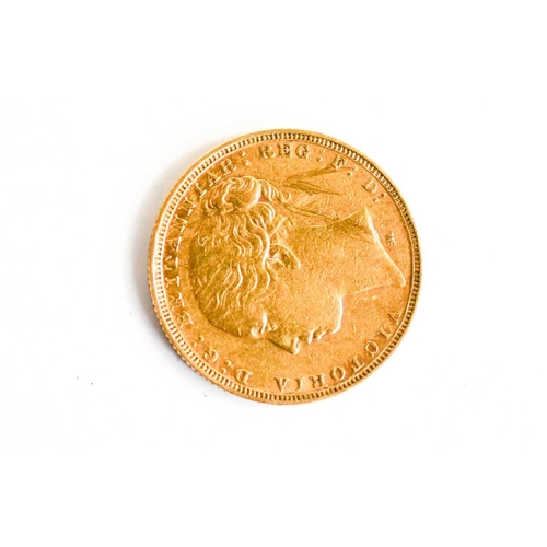 83 - A Victoria 1882 full gold sovereign.