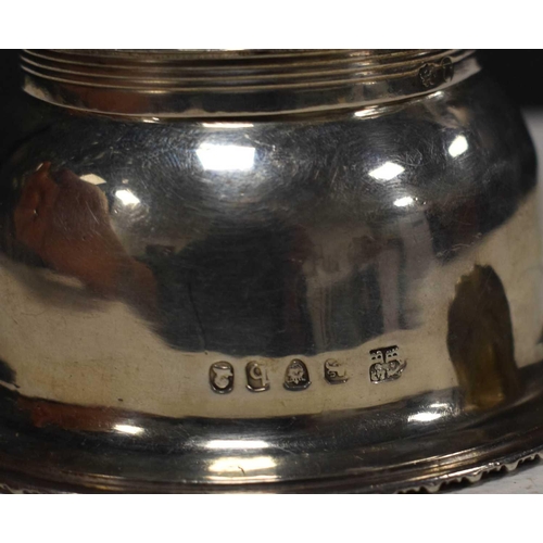 24A - A Georgian silver wine funnel, London 1817, by Sarah & John William Blake, 3.90toz.