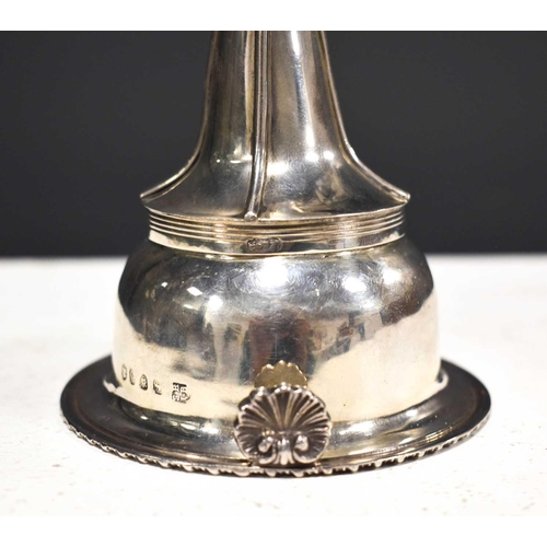 24A - A Georgian silver wine funnel, London 1817, by Sarah & John William Blake, 3.90toz.