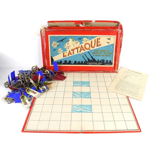 12 - L'attaque, The Game of MIlitary Tactics to Rival Chess, International Series, HPG & Sons, Ltd.