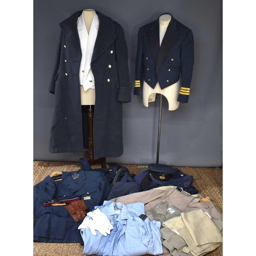 138 - A group of RAF mess, dress and tropical uniforms belonging to Wing Commander Alan Tillman, to includ... 