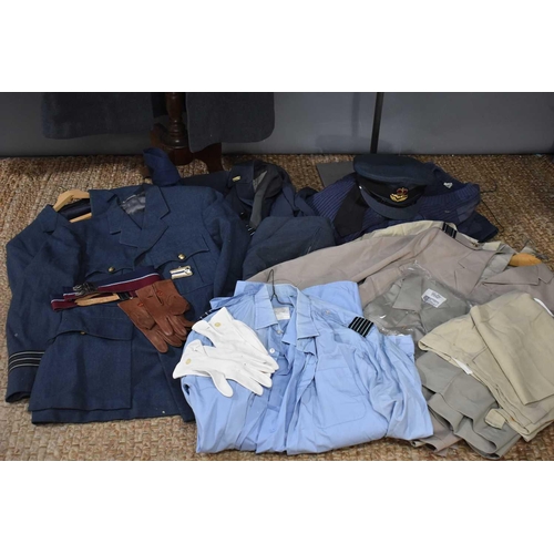 138 - A group of RAF mess, dress and tropical uniforms belonging to Wing Commander Alan Tillman, to includ... 