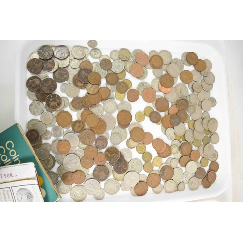 270 - A large selection of coins, mostly Victorian, Edwardian and later examples, including pennies, half ... 