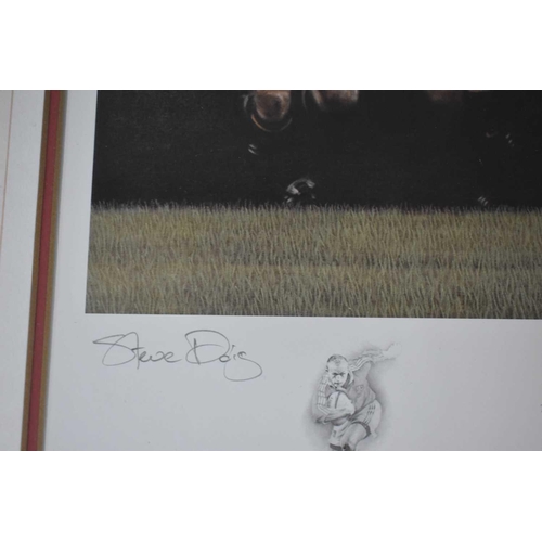 294 - Steve Doig, Limited Edition print 400/850, Roar of the Lions, British Lions Tour 0 South Africa 1997... 