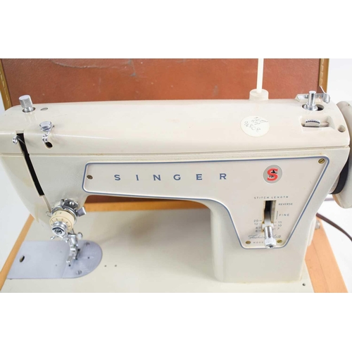 360 - A Singer sewing machine, Fashion Mate model 239, circa 1970, in the original hard case.