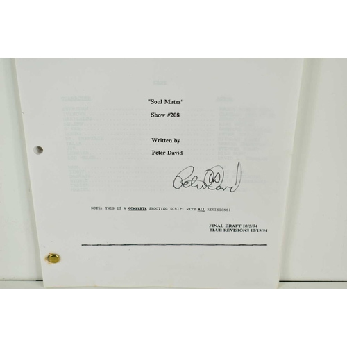 51 - A Babylon 5 complete shooting script with all revisions for show 208 