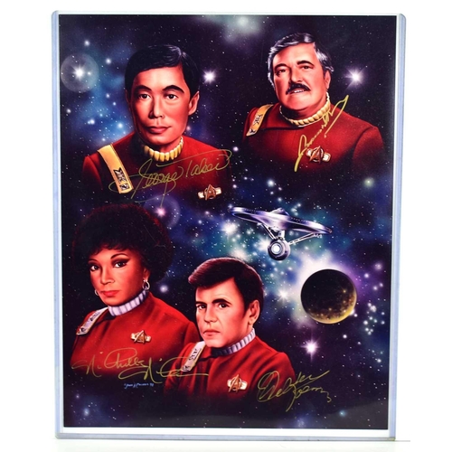 52 - Autographs: A Star Trek photograph signed by James Doohan 