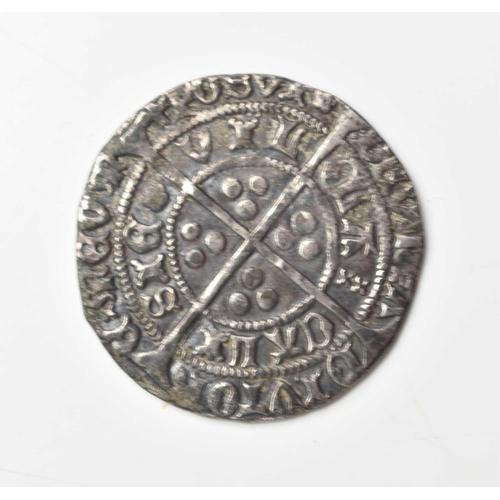 329 - A Henry VI silver groat, 1427-1430, Rosette Mascle issue, Calais, 3.6g, very fine. 
[Provenance: Tim... 