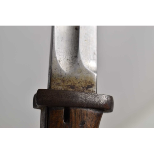 61 - Two German M1884/98 bayonets, one example made by J.A Henckels, the other blade stamped 4181 and S/1... 