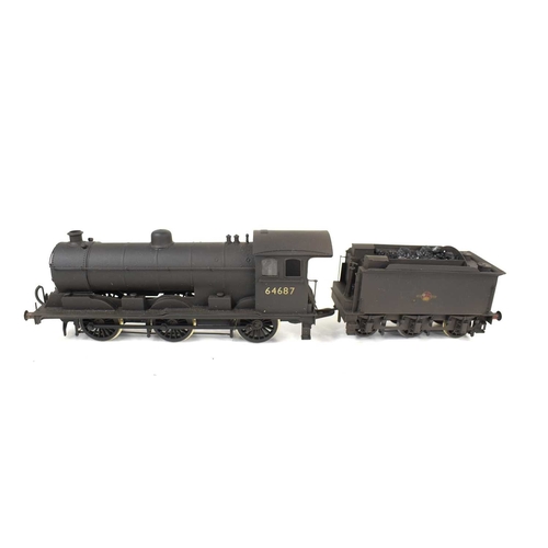 398 - Three kit built OO gauge locomotives and tenders comprising of a LNER Class J6, No. 3540, a Class J2... 