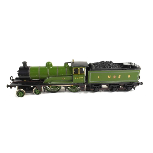 398 - Three kit built OO gauge locomotives and tenders comprising of a LNER Class J6, No. 3540, a Class J2... 