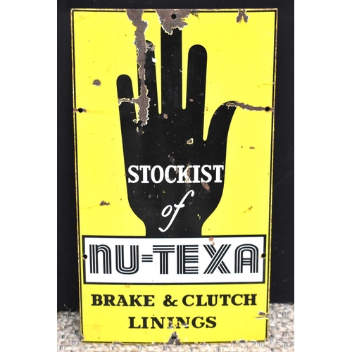 118 - Enamel Signs: A vintage 