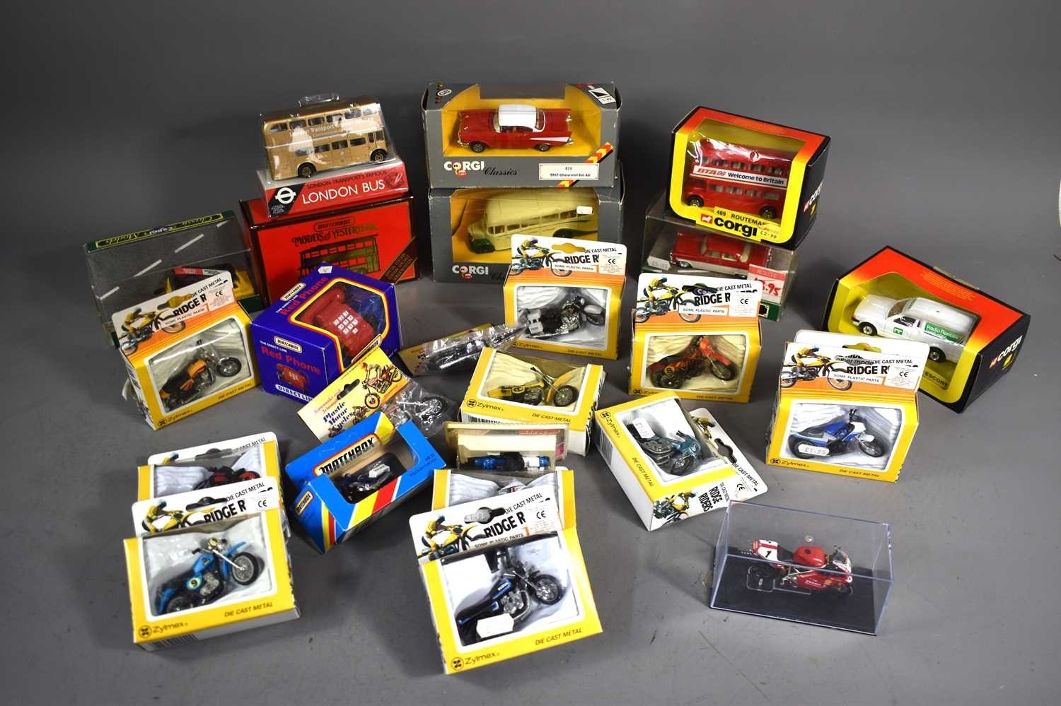 A group of vintage boxed diecast vehicles to include Corgi 'Ford Escort ...