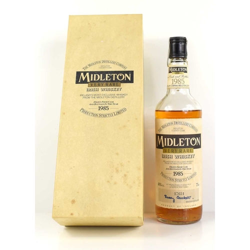 376 - A bottle of Midleton Very Rare Irish Whiskey, drawn from cask and bottled in the year 1985, producti... 