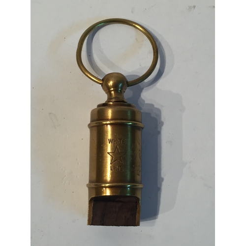 236 - Antique Reproduction White Star Line Whistle