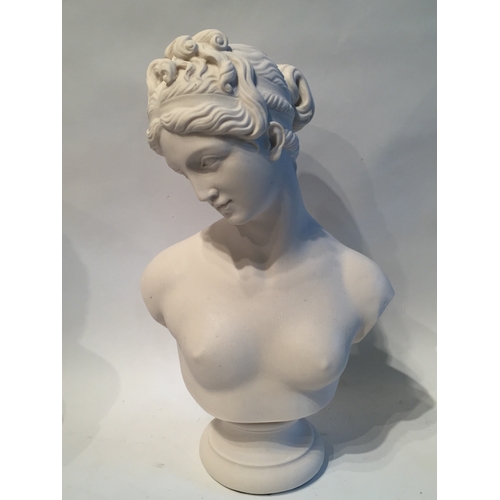 82 - Marble Venis Bust measures 32cms high