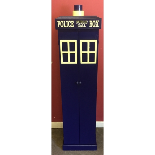 308 - Unusual Large Wine Rack In The Form Of The Tardis 