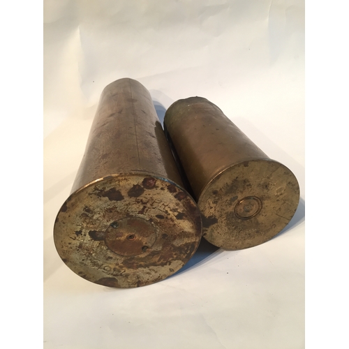 107 - A WW1 Military Shell Along With A MK 3 Starter Shell (2).