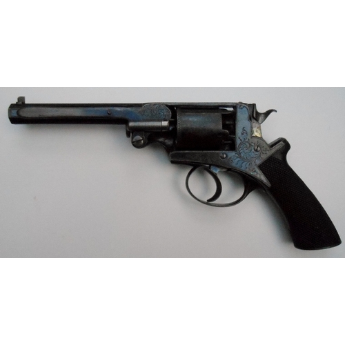 126 - 54 Bore Adams revolver in original case with accessories 

A very good example of a 4th model Adams ... 