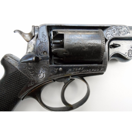 126 - 54 Bore Adams revolver in original case with accessories 

A very good example of a 4th model Adams ... 