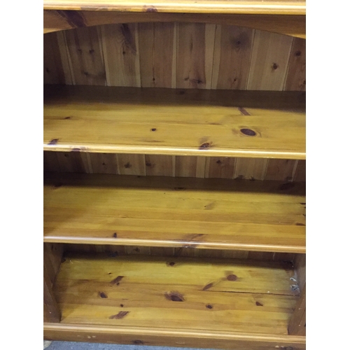 68 - Solid Pine BookCase